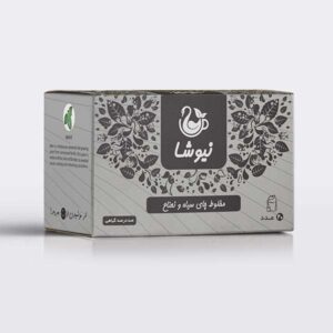 Newsha Schwarzer Tee mit Minzgeschmack – 70 g (10x)