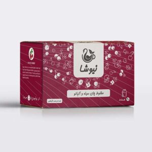 Newsha Schwarzer Tee mit Sauerkirschgeschmack – 70 g (10x)
