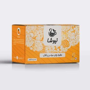 Newsha Schwarzer Tee mit Orangen-Geschmack – 70 g (10x)