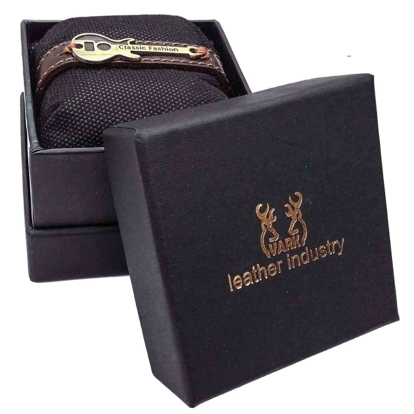 Lederarmband für Männer und Frauen – Gitarre