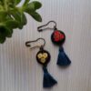 Gestickte Brosche – Blumenmodell SJ