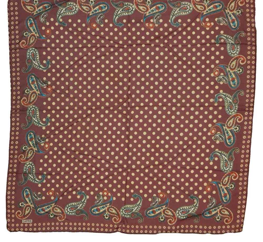 Seidenschal für Damen – Luxus Paisley-Muster, Lebendiges Termeh-Design