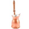 Türkische Kaffeekanne - Traditionell gehämmerter Kupfer-Cezve / Ibrik, Mesaleen