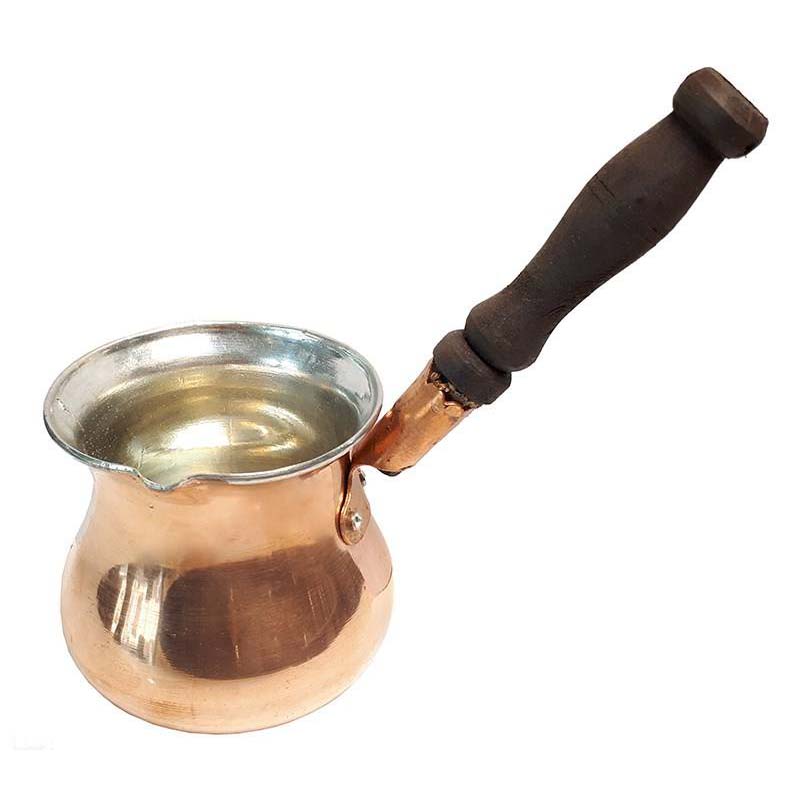 Türkische Kaffeekanne – Traditionell gehämmerter Kupfer-Cezve / Ibrik, Soroush