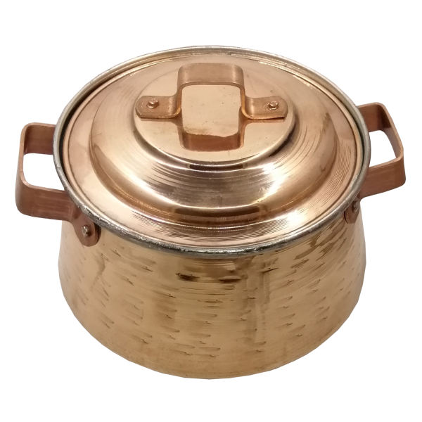 Persischer Kupfertopf – Traditioneller gehämmerter Kochstil NT40