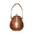 Persian Kupfer-Dizi-Topf mit Deckel zum Kochen von Abgoosht – G88