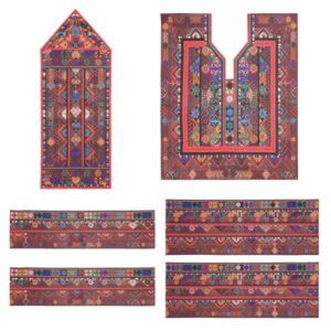 Handgefertigtes Balochi besticktes Kleidungsstück – GL