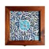 Holzbox zum Verschenken mit persisch inspiriertem Muster Fliese