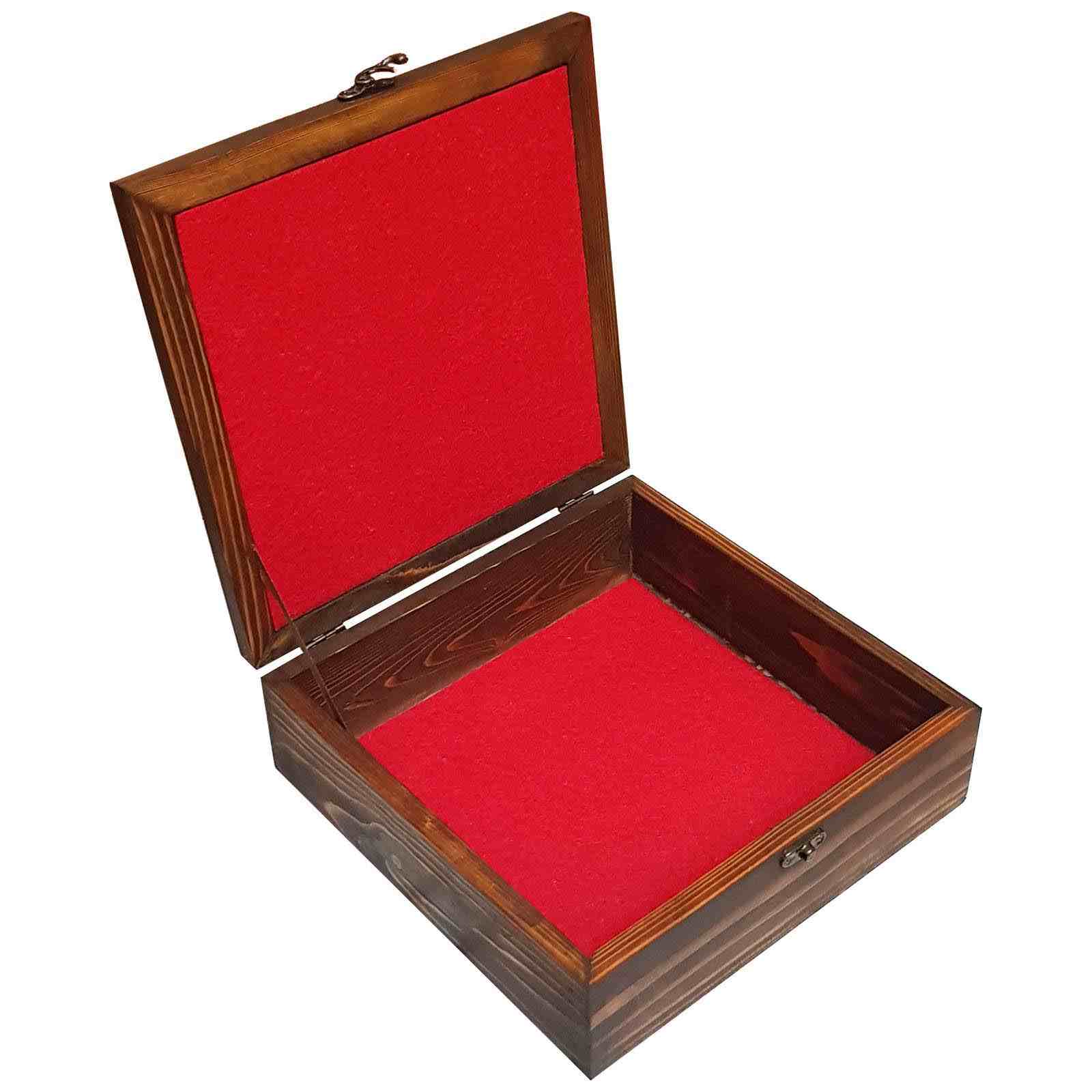 Holzbox zum Verschenken mit persisch inspiriertem Muster Fliese