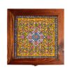 Holzbox zum Verschenken mit persisch inspiriertem Muster Fliese