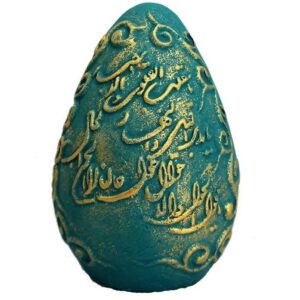 Elegante Töpfer Haftseen Eier für Nowruz Persisches Neujahr Patineh