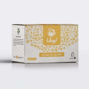 Newsha Grüner Tee mit Orangenblüten-Geschmack – 70 g (10x)