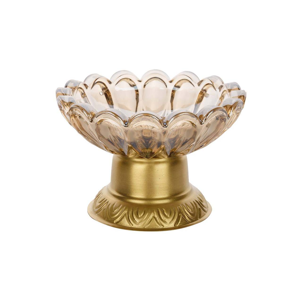 Elegantes Kristall Haft-sin Set für Nowruz Persisches Neujahr Cheshmeh