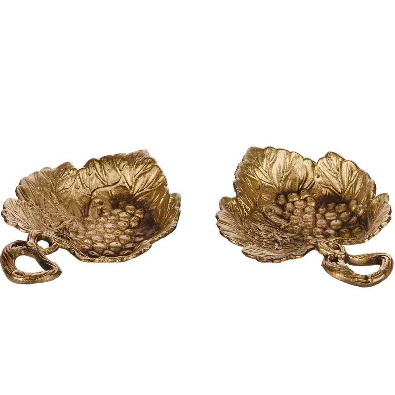 Elegantes Messing Haft-sin Set für Nowruz Persisches Neujahr