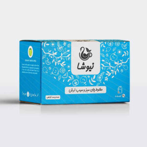 Newsha Grüner Tee mit Sauerapfel-Geschmack – 70 g (10x)