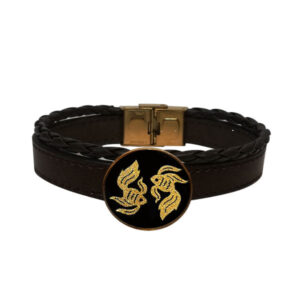Persisches Lederarmband für Männer und Frauen – Esfand