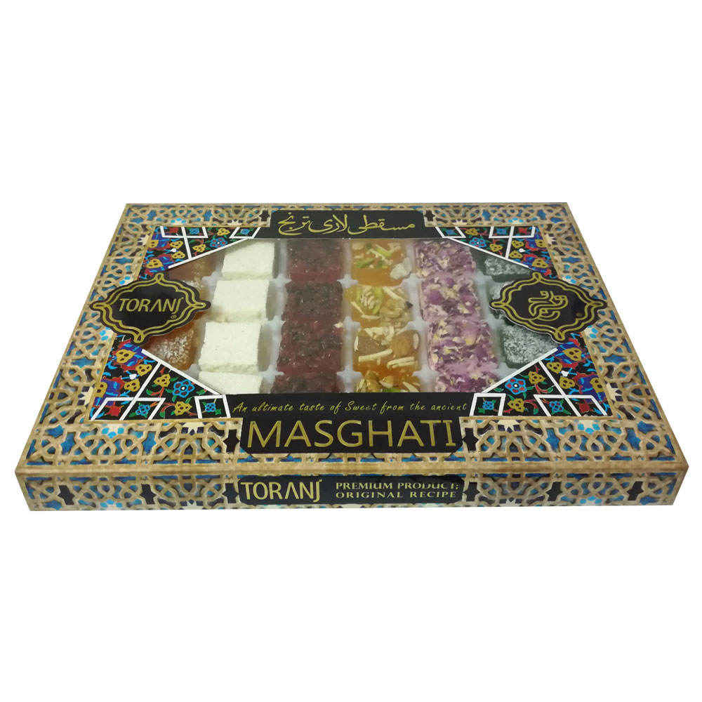 Persischer Lari Masghati Halva mit Blütenblättern