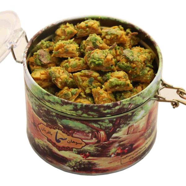 Persischer Sohan Stücke Safran Krokant Süßwaren: Pistazien mit Zimt-Rosmarin