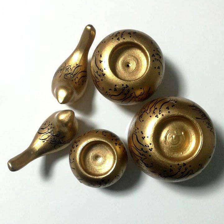 Persische Töpfer Teelicht Halter Modell Eshgh (Liebe)