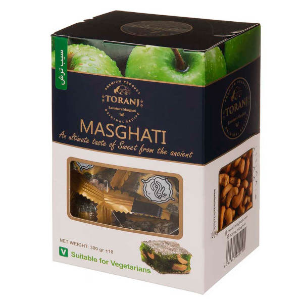 Persischer Lari Masghati Halva mit Nüssen und Apfelgeschmack (3x)