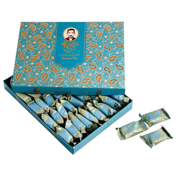 Kermani Gaz - Traditionelles persisches Nougat mit 28 % Pistazien und Rosenwasser