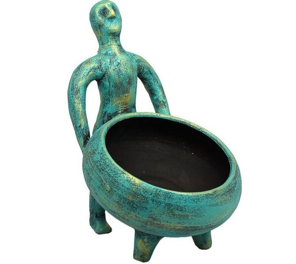 Persischer Töpfer-Kerzenständer handgefertigt mit kunsthandwerklicher Eleganz Dummy