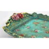 Handbemaltes Resin-Serviertablett, Modell Bagh Firoze
