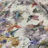 Sommerschal für Damen – Luxus Blumenmuster, Schmetterlings- und Blumendesign