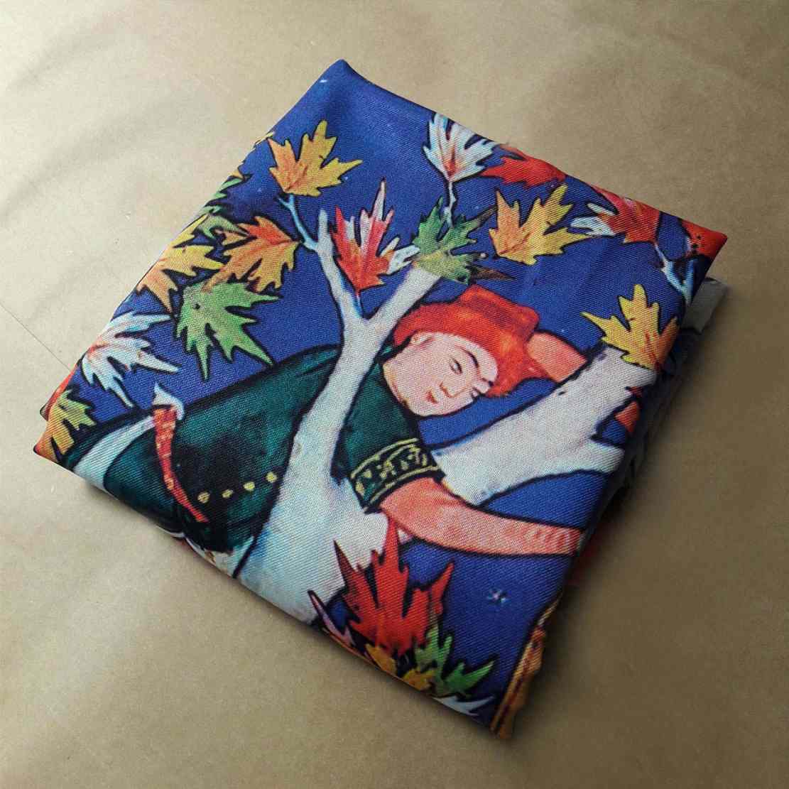 Persischer Bedruckter Schal für Frauen Künstlerisch Schahnameh Golshan