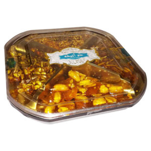 Persischer Sohan Asali Safran Krokant Süßwaren: Toffee mit Nüssen, Samen und Zimt-Rosmarin (2 Packungen)