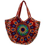 Ethnische Tragetasche mit Baluchi-Stickerei Modell A59