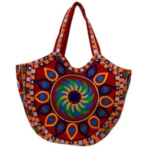 Ethnische Tragetasche mit Baluchi-Stickerei Modell A59