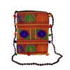 Ethnische bestickte Crossbody-Tasche Baluchi Muster A24