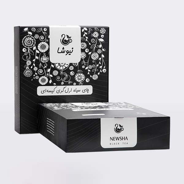 Newsha Earl Grey Schwarzer Tee Beutel – 5er Pack, 70 g (10x)