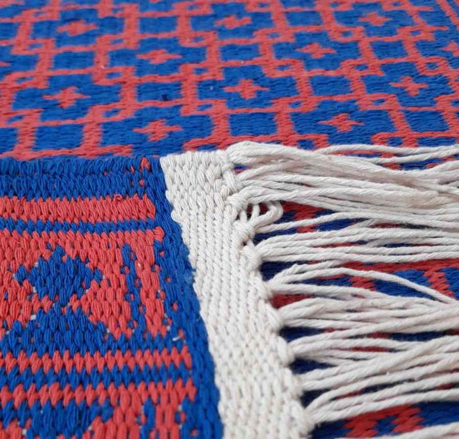 Persischer handgewebter Zilou-Bodenbelag Teppich Lila