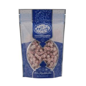 Persischer Noghl – Zuckerüberzogene Mandelbonbons mit Damaszener-Rosenblättern (3x)