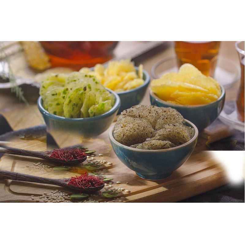 Persischer Poolaki – Knusprige Süßigkeit mit gemischten Aromen (2-Pack)