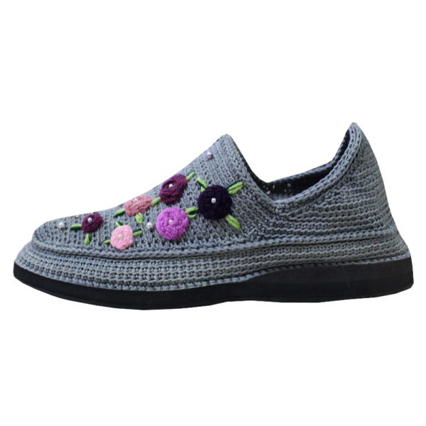Giveh Schuhe - Persische Handgefertigte Atmungsaktive Fußbekleidung Blume