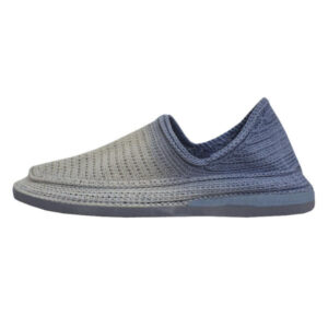 Giveh Schuhe – Persische Handgefertigte Atmungsaktive Fußbekleidung Weiß & Blau