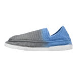 Giveh Schuhe – Persische Handgefertigte Atmungsaktive Fußbekleidung Blau & Grau
