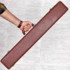 Hartschalen-Etui für persische Ney in Braun mit Schaumstoffpolsterung und Lederbezug