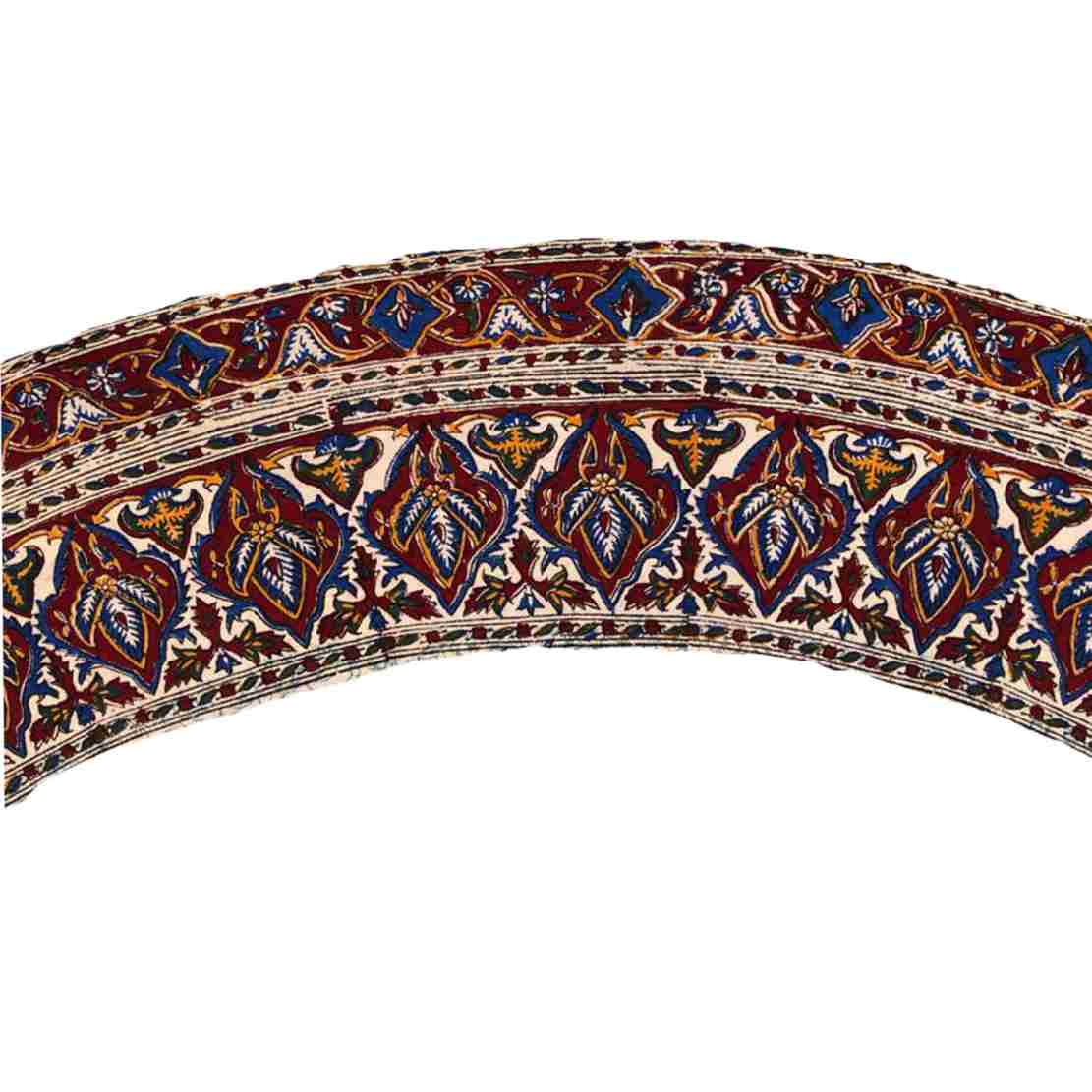 Persisches Tischtuch: Isfahans traditionelle Kalamkari Blockdruck Eslimi