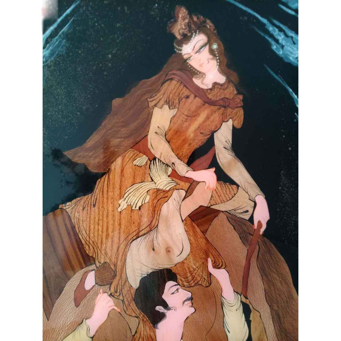 Intarsienkunst – Künstlerische Persische Liebe