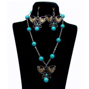 Persisches Morghe Amin Schmuckset Modell Schmetterling