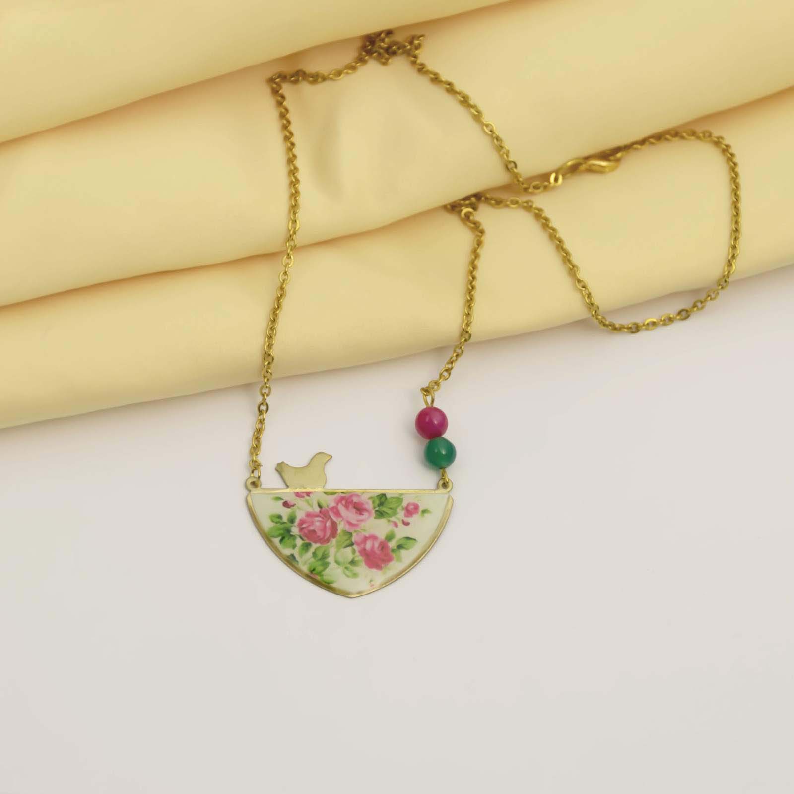 Persische Messing-Halskette Minimalistisch Amin Modell Mah