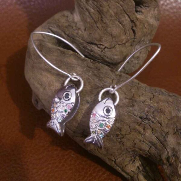 Persische Silberohrringe Modell Mahi