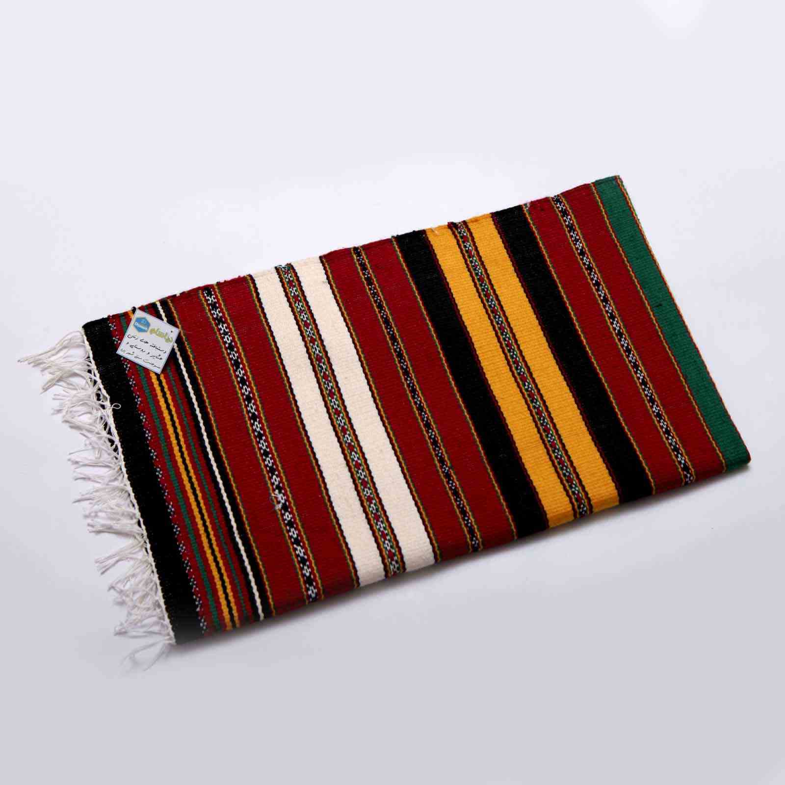 Authentischer persischer Jajim flachgewebter gestreifter Teppich Diyasam