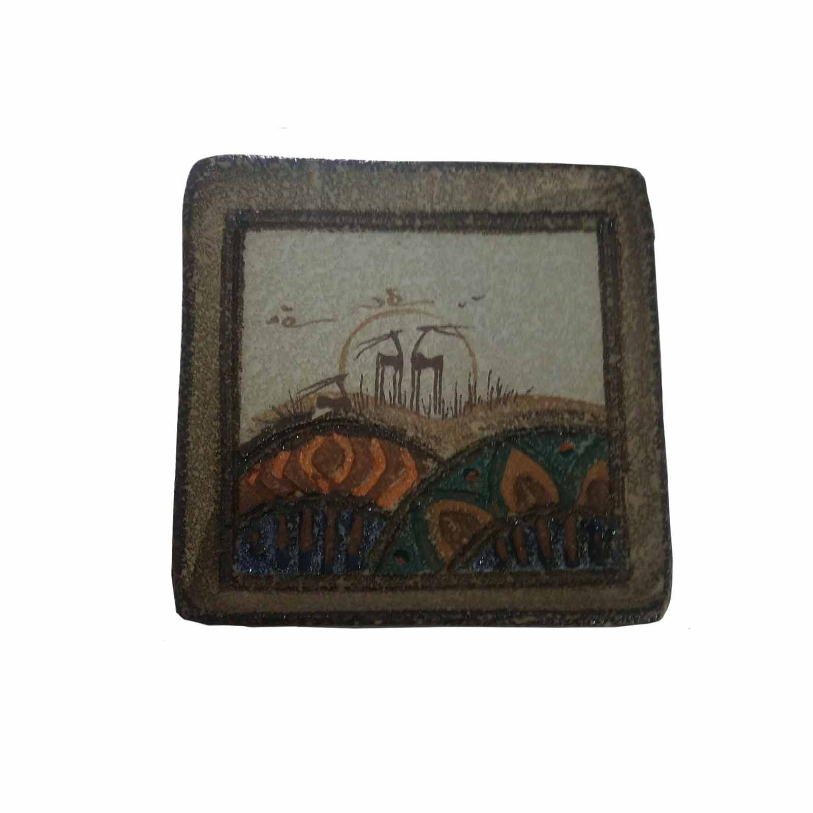 Künstlerische Töpfertasse – Dekorativ mit Untersetzer, Masey Modell