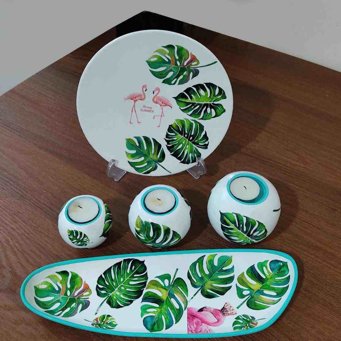 Töpfer Teelicht Halter & Teller