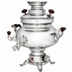 Persischer Elektrischer Samowar Traditionelles Design Teekocher 5,5-Liter
